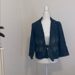 Blazer Style Denim jacket